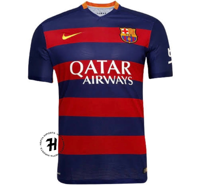 Camisa Retrô Barcelona Home 15/16 Nike Torcedor Masculina