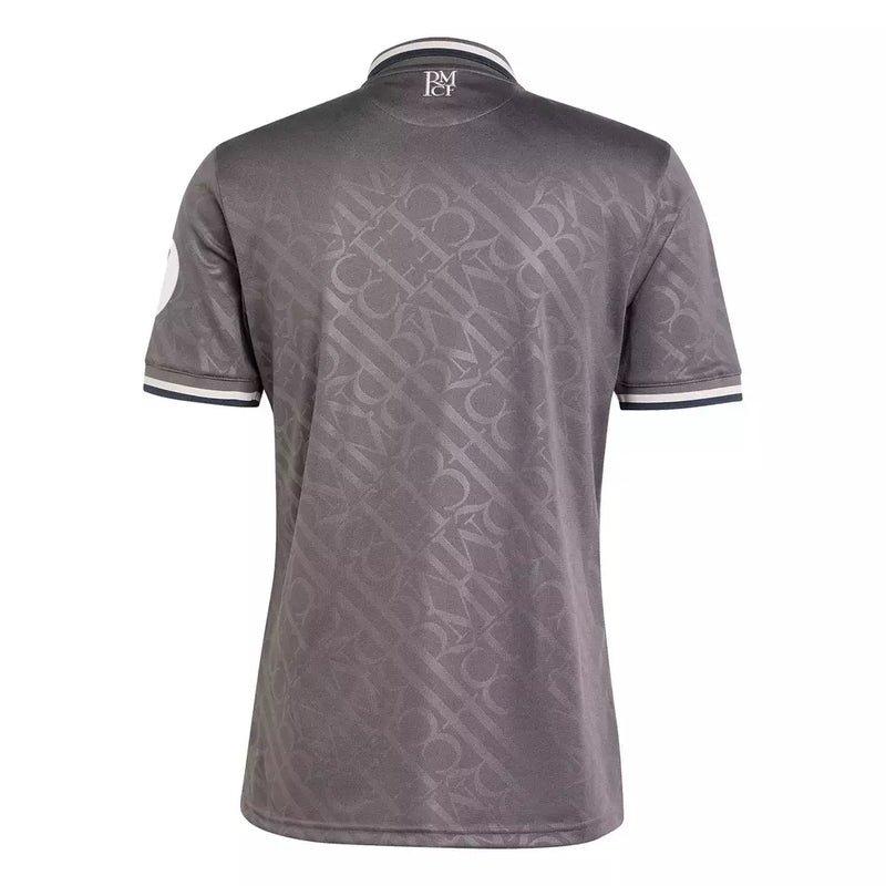 Camisa Real Madrid Third 24/25 Torcedor Masculina - Cinza