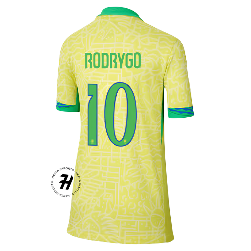 Camisa Seleção Brasileira II 24/25 - RODRYGO/10 Masculina