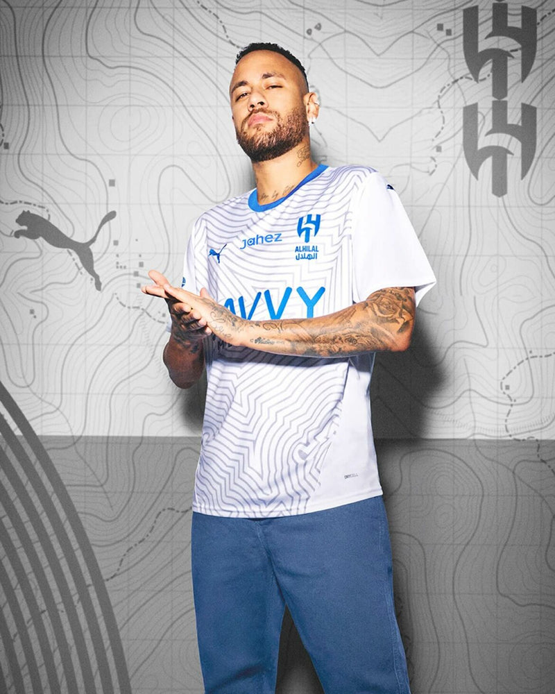 Camisa Al Hilal Away 24/25 - NEYMAR JR 10 Masculina