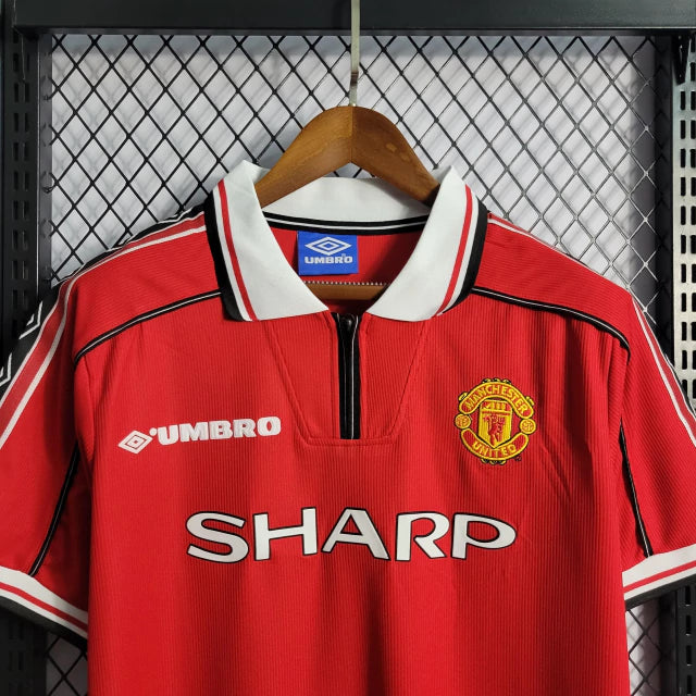 Camisa Manchester United I 1998/99- Retrô