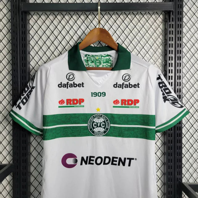 Camisa Coritiba Home 2023 Torcedor Masculina - Branca