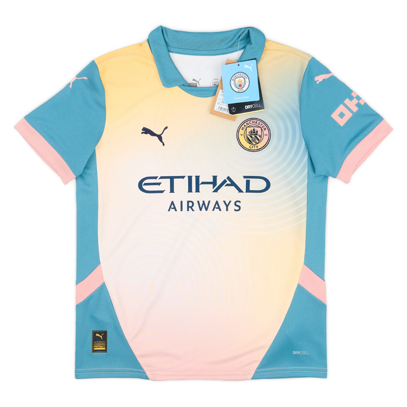 Camisa Manchester City IIII 2024/25 Masculina Torcedor - Oasis