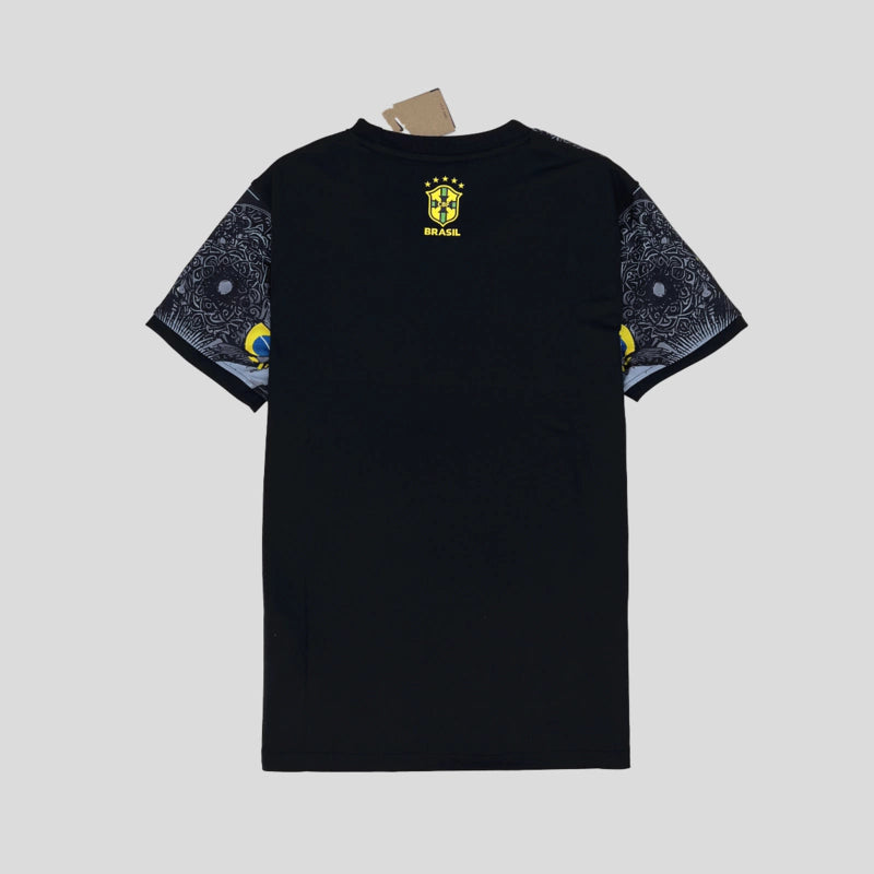 Camisa Brasil Edição Cristo Redentor Nike 2024/25 Torcedor Preta