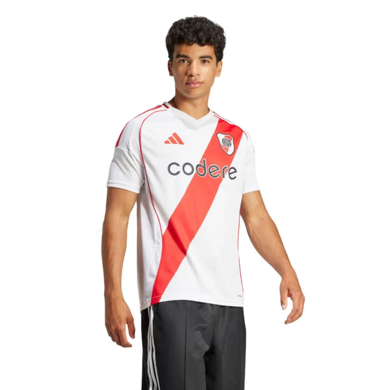 Camisa River Plate Home 2024/25 Torcedor Masculina - Branca