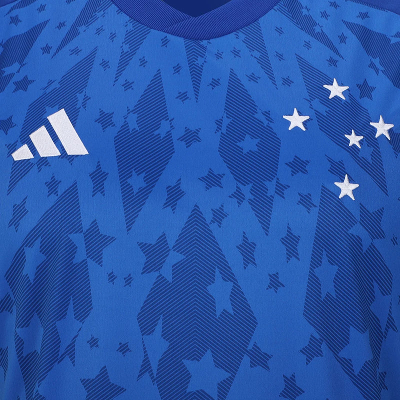 Camisa Cruzeiro Home 24/25 Torcedor Masculina - Azul Royal