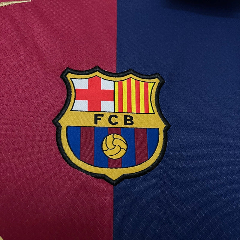 Camisa Barcelona Home 24/25 - Masculina Torcedor