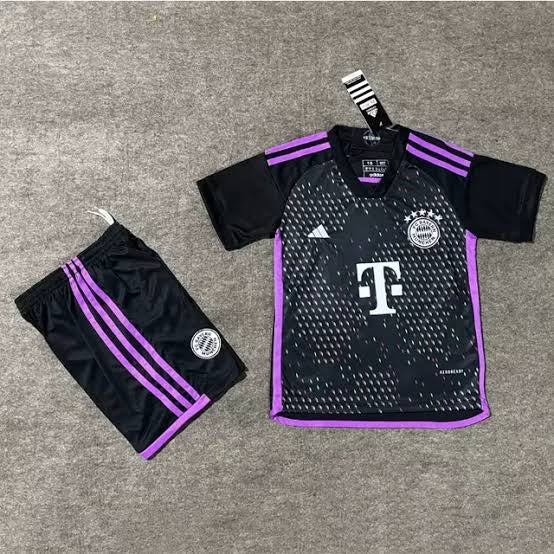 Kit Bayern de Munique Away 23/24 – Infantil