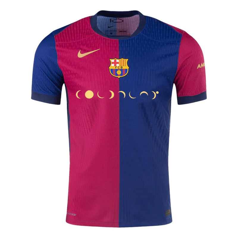 Camisa Barcelona Edição Especial Coldplay 24/25 Vermelha E Azul Masculina