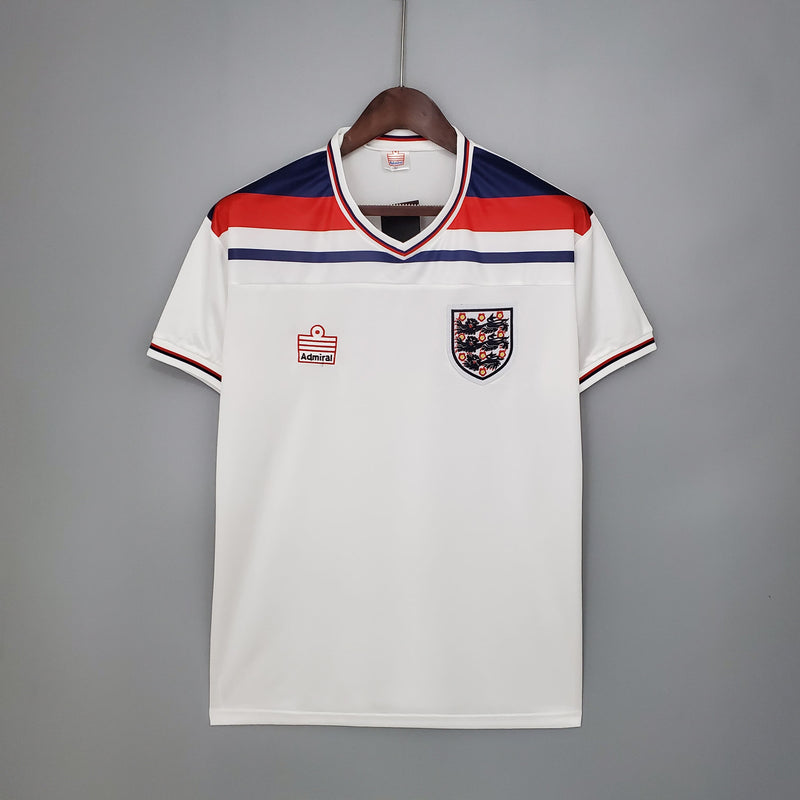 Camisa Inglaterra Home (1) 1982 Admiral Retrô Masculina