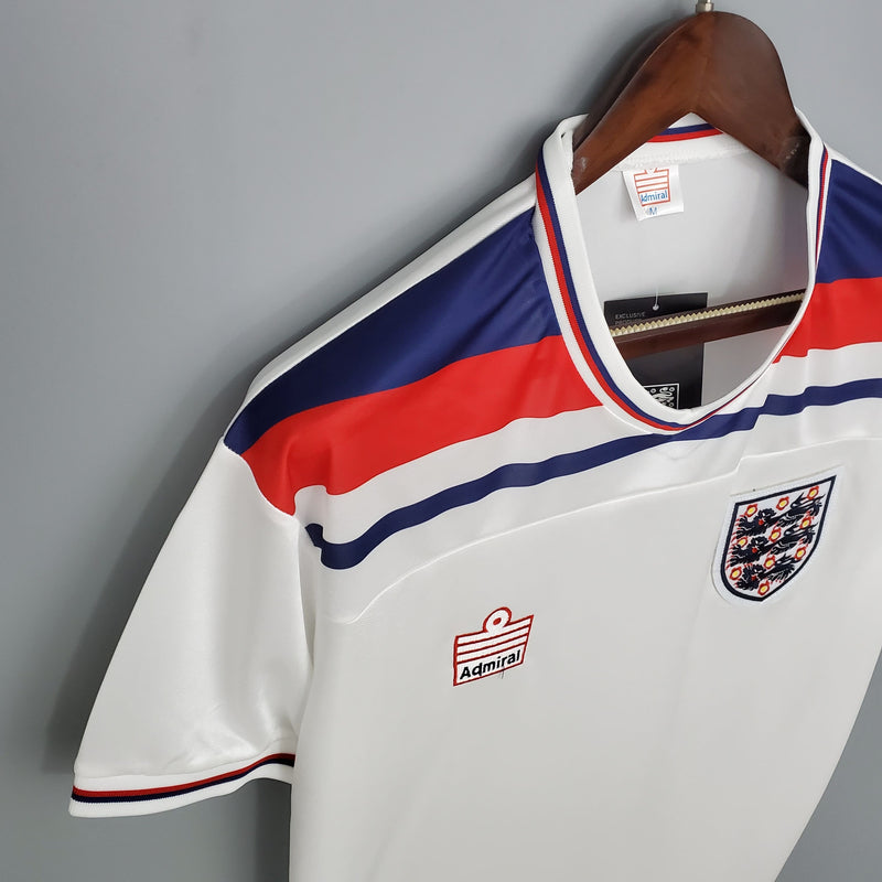 Camisa Inglaterra Home (1) 1982 Admiral Retrô Masculina