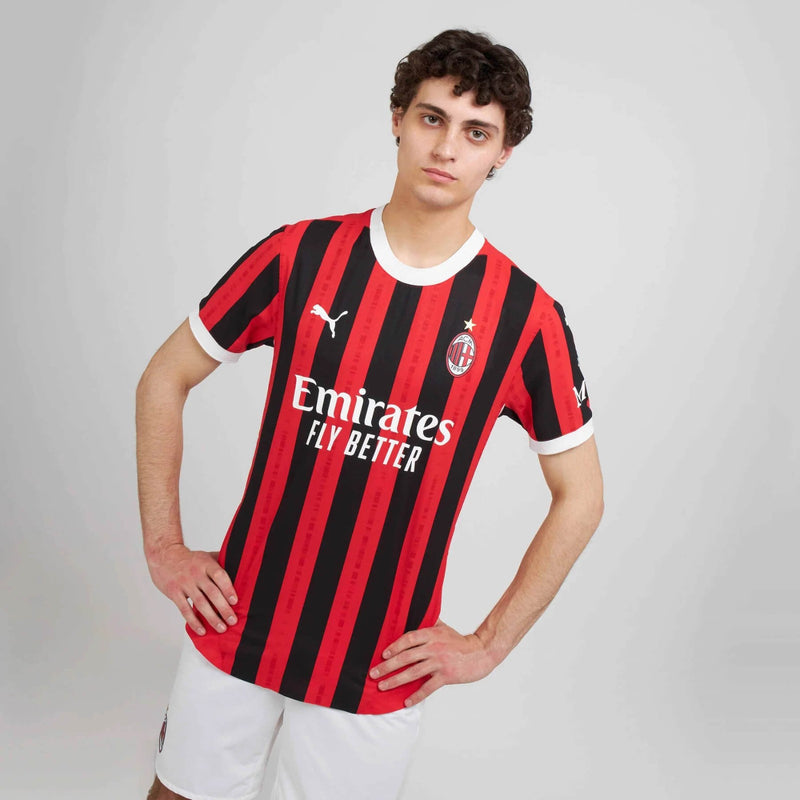 Camisa AC Milan Home 24/25 - Masculina Torcedor