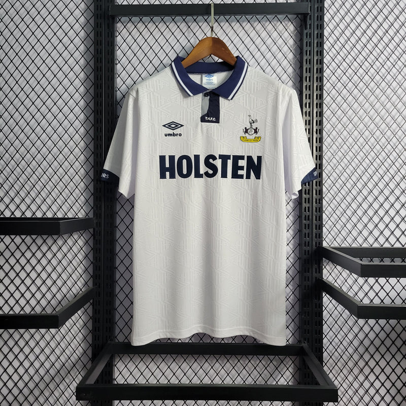 Camisa Tottenham Home (1) 1991/93 Umbro Retrô Masculina