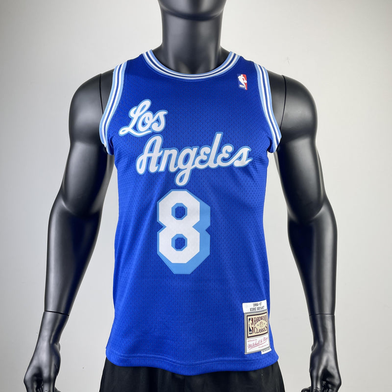 Regata Mitchell & Ness Los Angeles Lakers 1996-1997 Azul Royal - Rei da Pelada