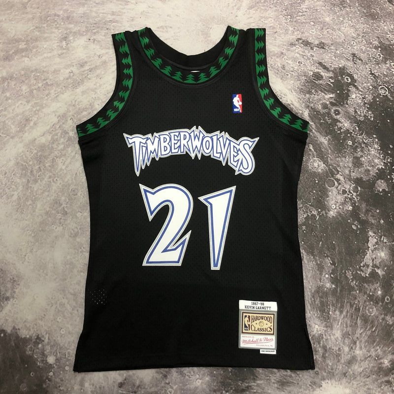 Regata Minnesota Timberwolves Mitchell & Ness Alternative 97/98 - Rei da Pelada