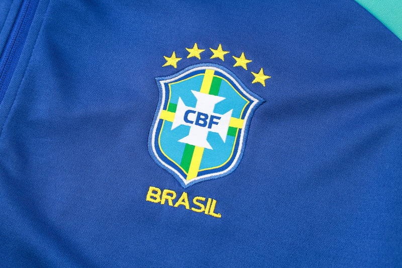 Conjunto de Treino Brasil 24/25 - Azul