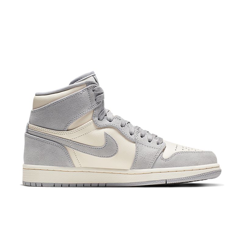 Tênis Nike AIr Jordan 1 High Premium Atmosphere Grey - Rei da Pelada