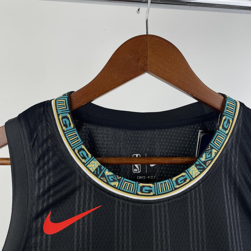 Regata Nike - Memphis Grizzlies City Edition 20-21 Ja Morant - Swingman - Rei da Pelada