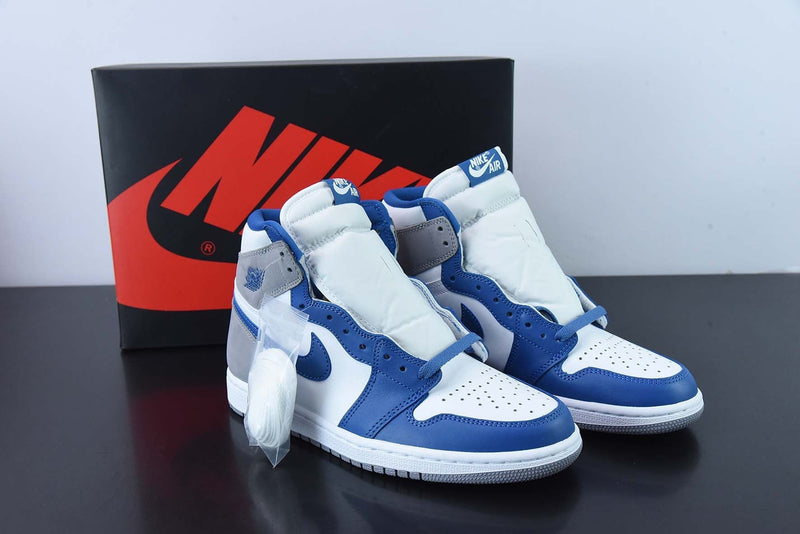 Tênis Nike Air Jordan 1 Retro High "True Blue" - Rei da Pelada