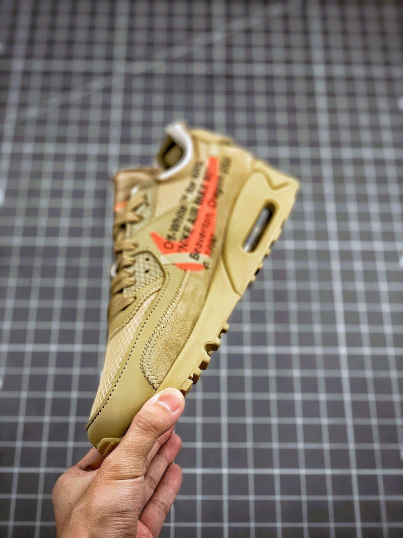 Tênis Nike Air Max 90 x OFF-White "Mocha" - Rei da Pelada