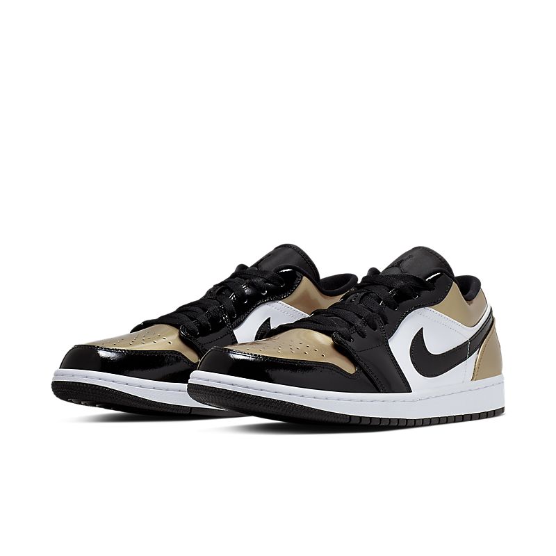 Tênis Nike Air Jordan 1 Low Gold Toe - Rei da Pelada