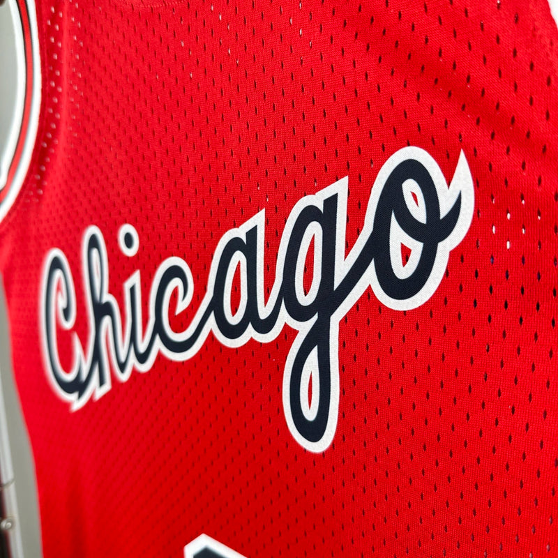 Chicago Bulls HWC Retrô 84/85 - Masculina - Vermelha