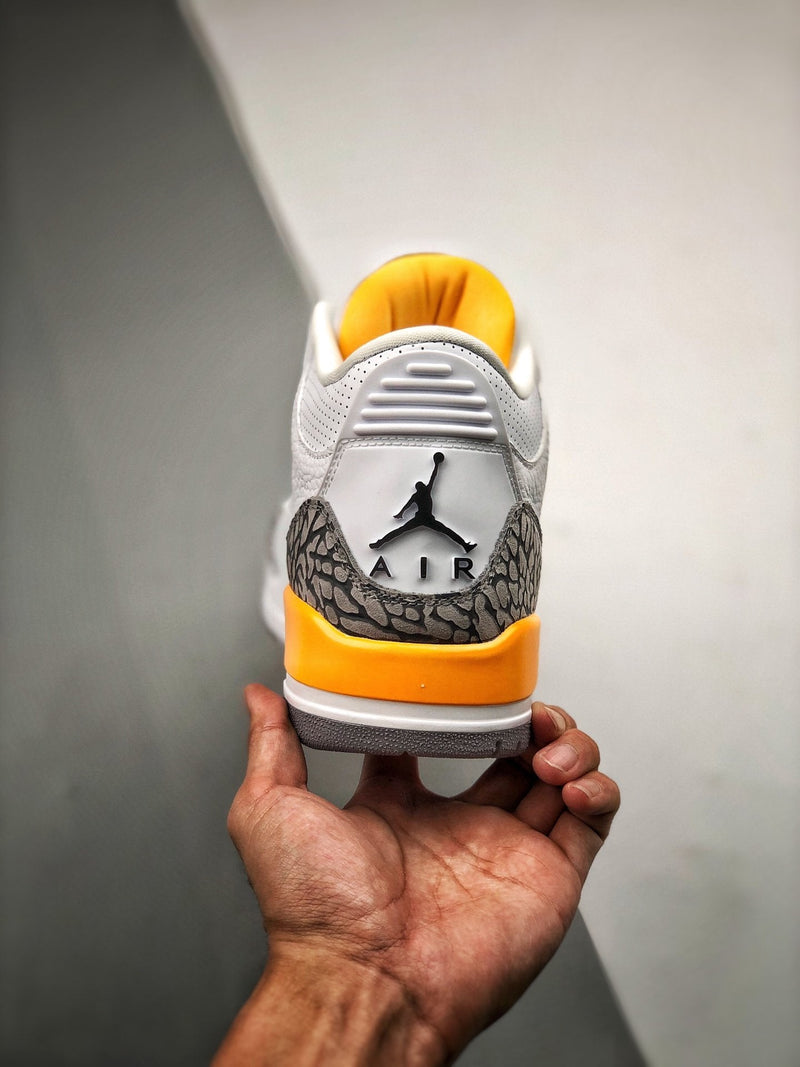 Tênis Nike Air Jordan 3 Retro "Laser Orange" - Rei da Pelada