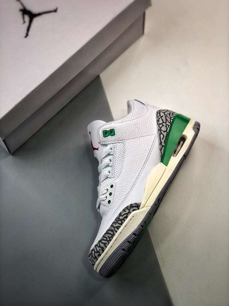 Tênis Nike Air Jordan 3 "Luck Green" - Rei da Pelada