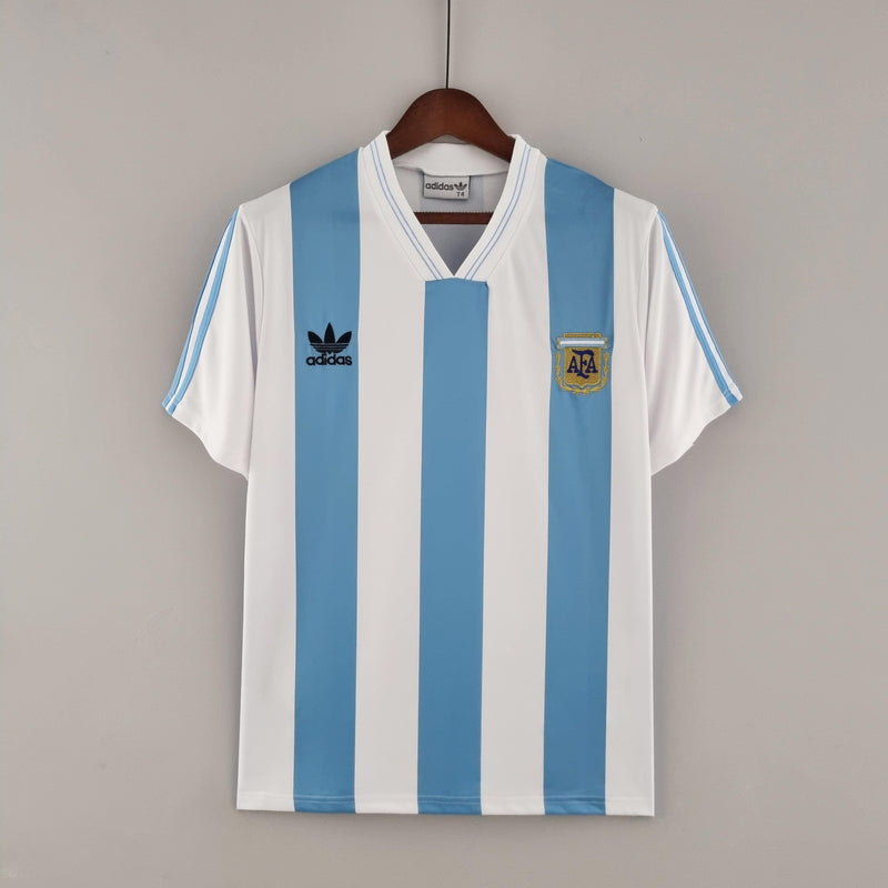 Camisa Argentina Home (1) 1993 Adidas Retrô Masculina