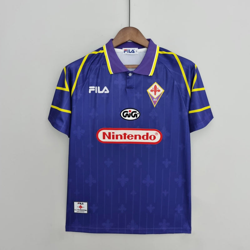 Camisa Fiorentina Home (1) 1997/98 Fila Retrô Masculina