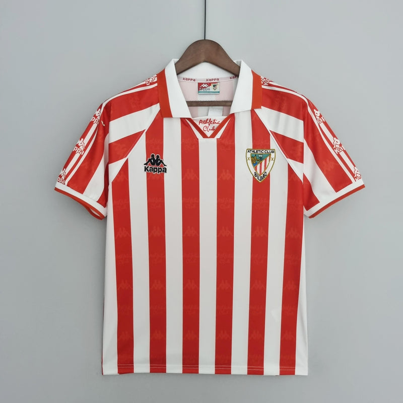 Camisa Athetic Bilbao Home (1) 1995/97 Kappa Retrô Masculina