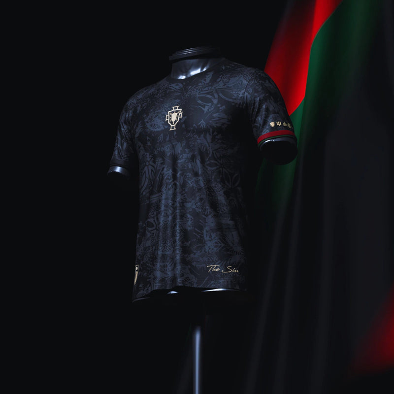 Camisa Especial Edition The Siu Cristiano Ronaldo Comma Football - Torcedor Masculina - Preta