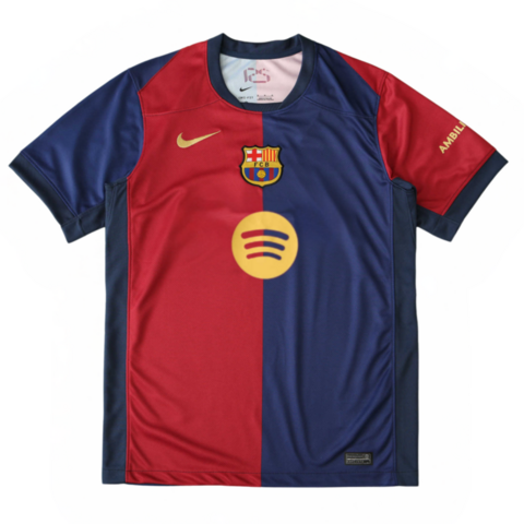 Camisa Barcelona Home 24/25 - Masculina Torcedor