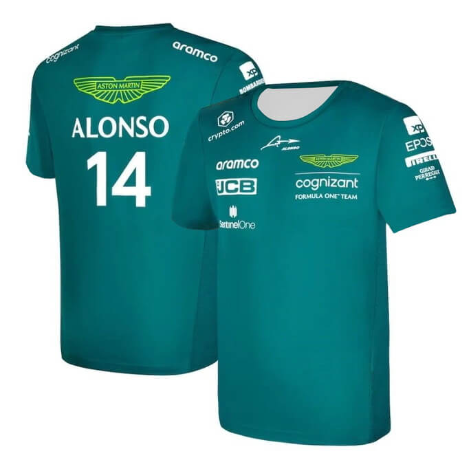 Camisa Aston Martin 23/24 - Fernando Alonso