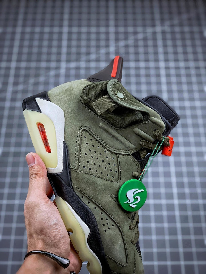 Tênis Nike Air Jordan 6 Retro Travis Scott - Rei da Pelada