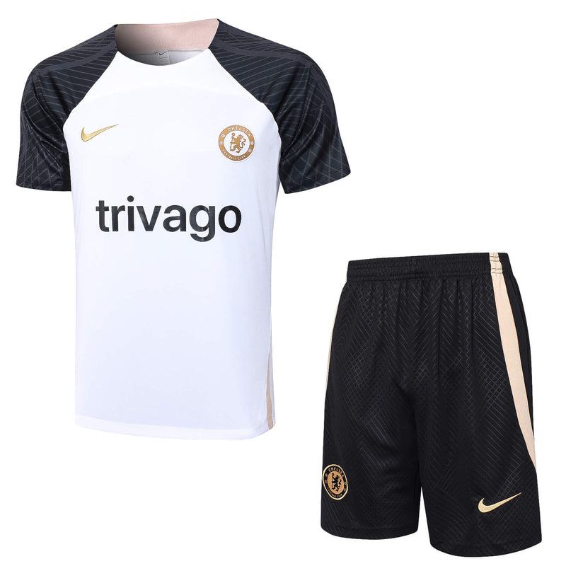 Kit de Treino Chelsea 23/24 - Camisa+Shorts