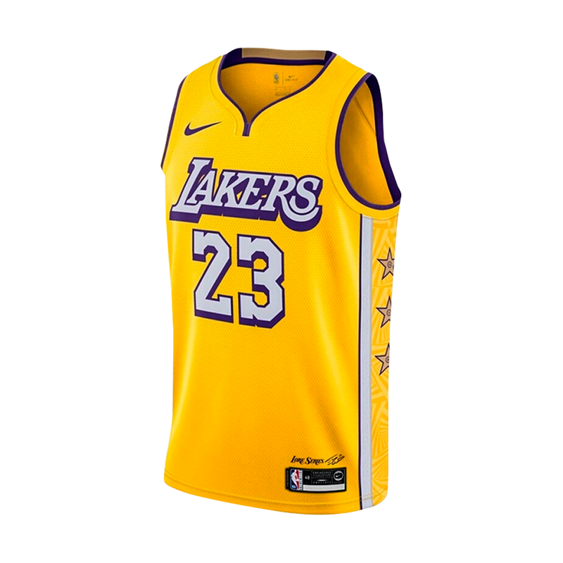 Regata Nike - Los Angeles Lakers City Edition 2019 - Swingman - Rei da Pelada