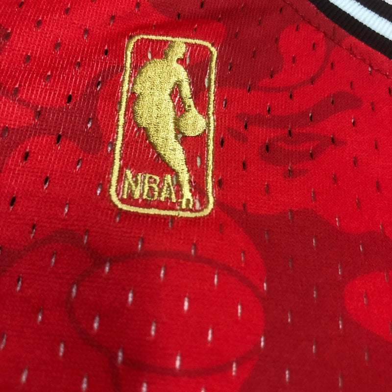 Regata Miami Heat Mitchell & Ness BAPE Edition 1993 - Rei da Pelada