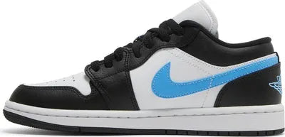 Tênis Nike Air Jordan 1 Low '"Black University Blue'' - Rei da Pelada