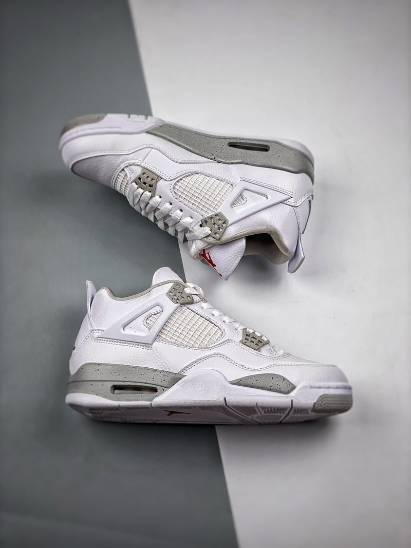 Tênis Nike Air Jordan 4 "White Oreo" - Rei da Pelada