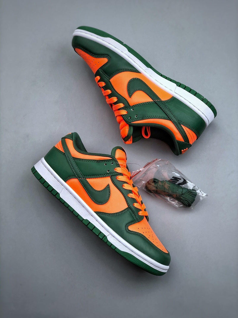 Tênis Nike SB Dunk Low "Miami Hurricanes" - Rei da Pelada