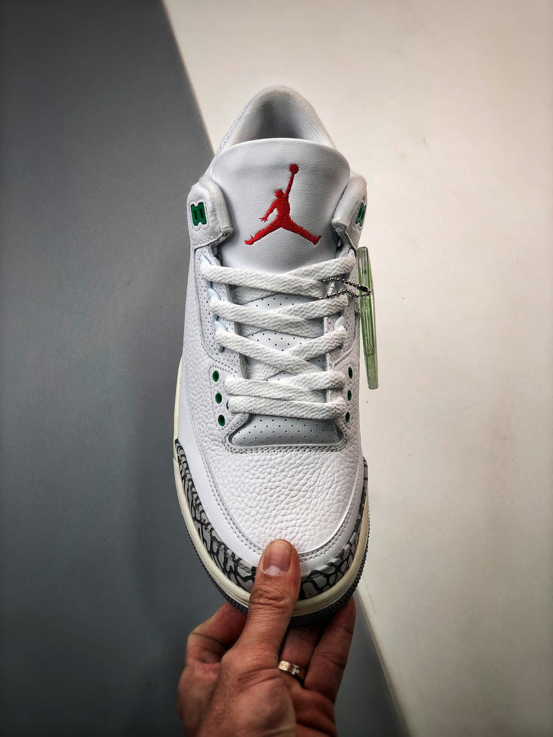 Tênis Nike Air Jordan 3 "Luck Green" - Rei da Pelada