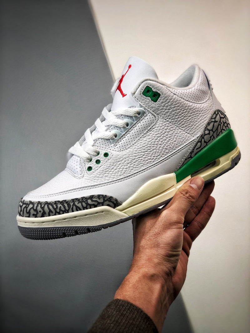 Tênis Nike Air Jordan 3 "Luck Green" - Rei da Pelada