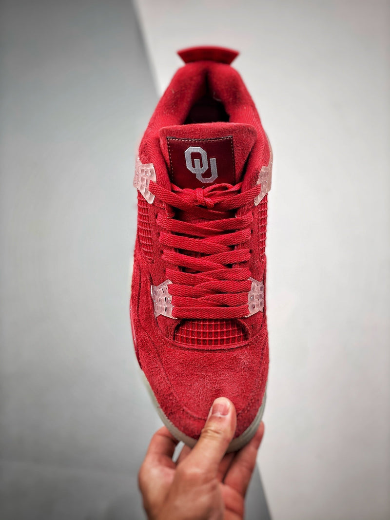 Tênis Nike Air Jordan 4 "Oklahoma Sooners" - Rei da Pelada