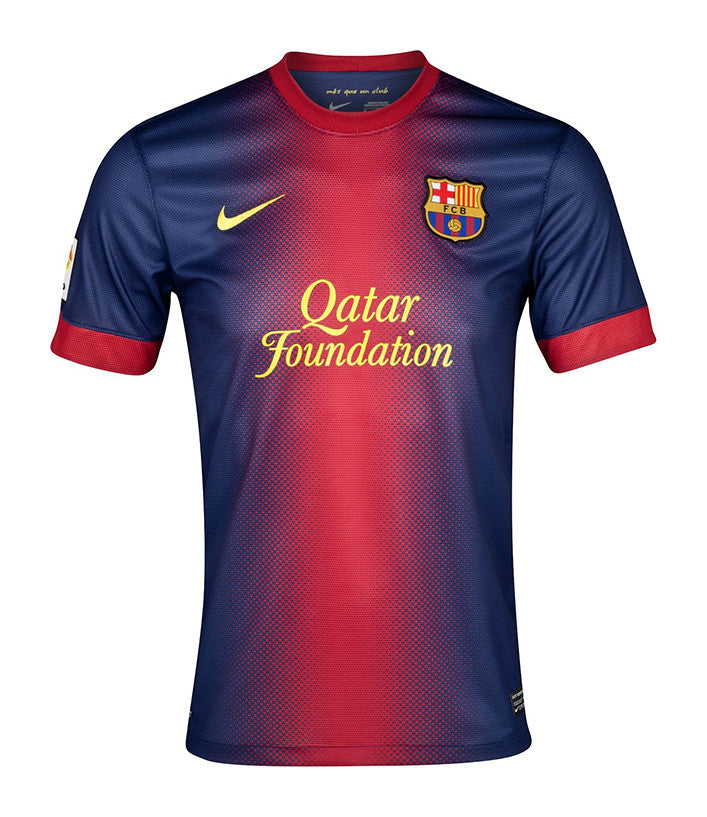 Camisa Retrô Barcelona Home 12/13 Nike Torcedor Masculina