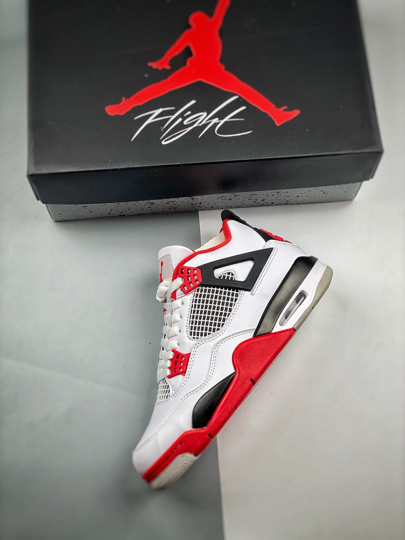 Tênis Nike Air Jordan 4 Retro "Fire Red" - Rei da Pelada