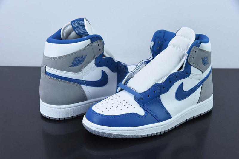 Tênis Nike Air Jordan 1 Retro High "True Blue" - Rei da Pelada