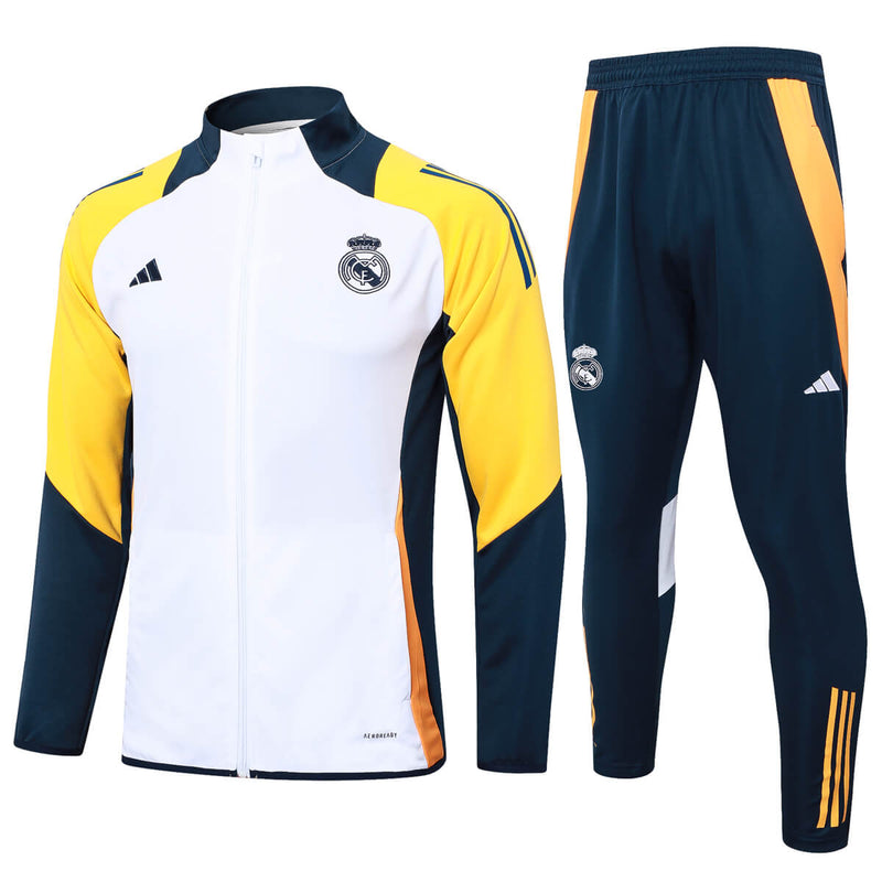 Conjunto de Treino Real Madrid 24/25 - Branco