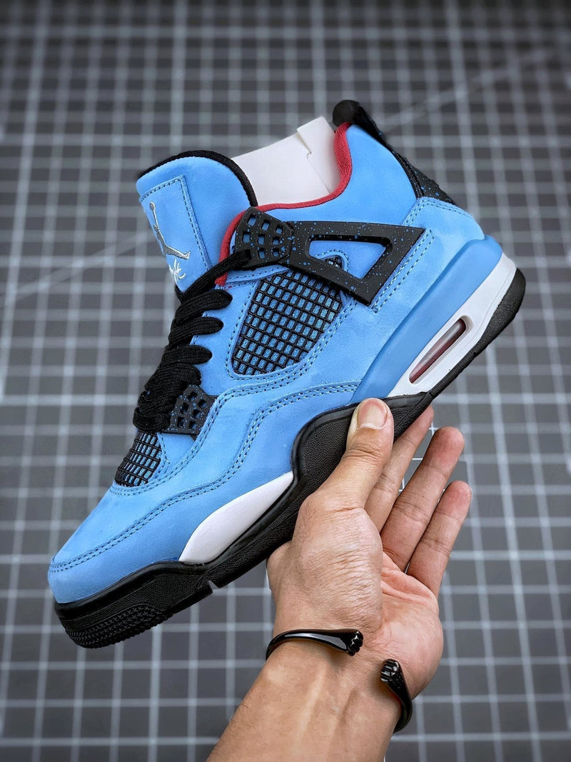 Tênis Travis Scott x Nike Air Jordan 4 'Cactus Jack' - Rei da Pelada