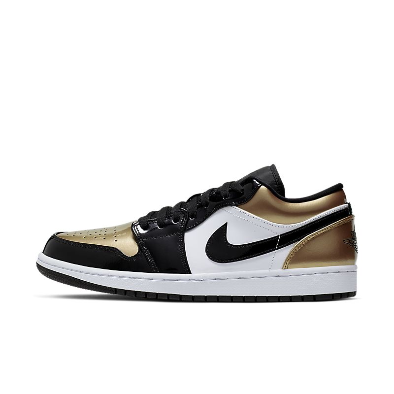 Tênis Nike Air Jordan 1 Low Gold Toe - Rei da Pelada